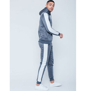 Ensemble de survêtements décontractés pour hommes : sweat à capuche et pantalon de jogging en molleton de coton pour l'hiver - Product Image 4