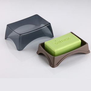 Élégante boîte à savon en plastique avec drainage intégré, support de savon portable pour salle de bain, boîte de rangement idéale pour les voyages et l'usage quotidien - Product Image 4