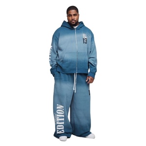 Ensemble jogging pour homme à capuche, personnalisé, brodé et imprimé, avec cordon de serrage, de haute qualité, léger, 100% coton, coupe classique, pantalon de survêtement d'hiver - Product Image 5