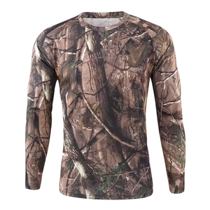 Custom Hunting Shirt Waterproof Performance Long Sleeve Hunting Shirts Hunting Shirt clothing High Men's Long Sleeve Camouflage - Product Image 2