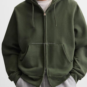 เสื้อกันหนาวมีฮู้ดโอเวอร์ไซส์สำหรับผู้ชายผ้าคอตตอน100% พิมพ์ลายพัฟน้ำหนักมาก600ออกแบบได้ตามต้องการ GSM - Product Image 5