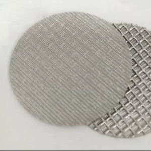 Paquete de Discos Filtrantes de Malla de Acero Inoxidable 304 Multicapa, Pantalla de Alambre Tejido para Extrusión de Polímeros y Sistemas de Filtración de Fundidos - Product Image 1