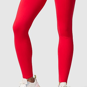 Pantalon de yoga pour femme à taille élastique, longueur intégrale, en polyester/coton, léger et solide, au meilleur design et prix abordable - Product Image 3