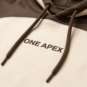 Sweat-shirt à capuche oversize en molleton épais bicolore de qualité supérieure, personnalisable OEM ODM, vêtements streetwear décontractés - Product Image 3
