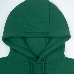 Sudadera con capucha para hombre, 100% algodón, gruesa, forrada para invierno, sudadera tipo pullover, sudaderas con capucha personalizadas para hombre - Product Image 2