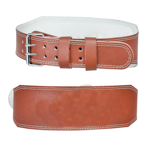 Cinturón de Cuero de Alta Calidad para Levantamiento de Pesas, Portátil, Protección Profesional, para Gimnasio, Fitness, Entrenamiento, Cinturón de Cuero Vacuno para Levantamiento de Pesas - Product Image 5