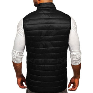 Modern <b>Utility</b> Casual Winter Bomber <b>Vest</b> with Breathable Fabric and Practical Everyday Style - Product Image 4