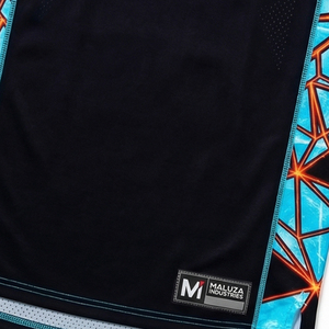 ชุดยูนิฟอร์มบาสเก็ตบอลแบบซับลิเมชั่นเต็มตัว ระบายอากาศได้ดี ซับเหงื่อ แห้งเร็ว เสื้อและกางเกงขาสั้นสำหรับฝึกซ้อม แบบยูนิเซ็กซ์ พิมพ์ลาย - Product Image 2