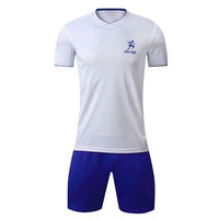 Nouvelle arrivée, uniforme de football, coutures renforcées, manches courtes, respirant, respectueux de l'environnement, conçu pour une utilisation durable, pour les joueurs adultes