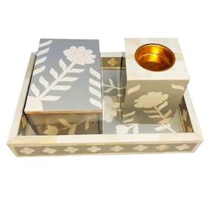 Black White Resin Bakhoor Incense <b>Burner</b> Tray Set Elegant Handmade Arabic <b>Oud</b> Holder Home Fragrance Islamic Gifting Eco-Friendly - Product Image 3