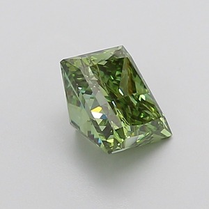 Diamant de laboratoire certifié IGI, vert vif fantaisie, taille princesse, 2,04 carats, clarté VS1, polissage excellent, pierre précieuse de luxe - Product Image 4