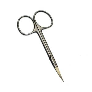 Ciseaux à cuticules en acier inoxydable pour droitiers, lame droite, pointe acérée, manche rond, outil de manucure durable pour adultes - Product Image 6