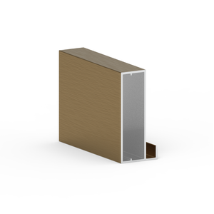 Puertas de Gabinete de Perfil de Aluminio de Alta Calidad con Paneles de Vidrio y Tiradores Cuadrados para Cocina Moderna y Armario - Product Image 1
