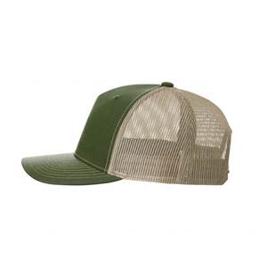 Faible taxe Logo personnalisé Patch 5 panneaux Ri 112fp camionneur maille chapeaux casquette ODM OEM usine maille camionneur Snapback chapeaux casquettes fabriqués au Vietnam - Product Image 5