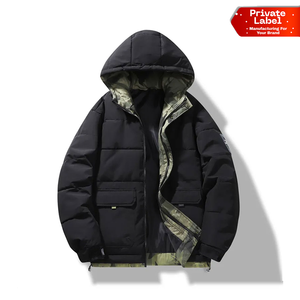 เสื้อแจ็คเก็ตพัฟเฟอร์กันหนาวสำหรับผู้ชาย รุ่น Arctic Weather Insulated  แบบหนาพิเศษ  เสื้อโค้ทกันหนาวบุสองชั้น  เสื้อแจ็คเก็ตพัฟเฟอร์กันหนาวแบบอุ่นพิเศษสำหรับผู้ชาย - Product Image 1