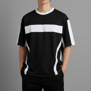 Men Oversize T Shirt Men Fashion Cotton <b>Baggy</b> Fit Streetwear Casual Wear Soft Lightweight Comfortable Daily Outfit - Product Image 3