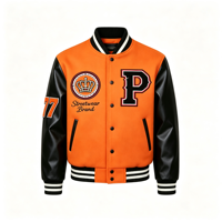 Veste de baseball en chenille imprimée pour homme Layenne, best-seller, couleur personnalisée, grande taille, streetwear