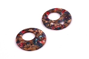 Resin Drop Earrings Stylish Wedding & Anniversary <b>Gift</b> Fashion Women Durable Materials Best Price - Product Image 3