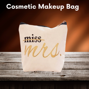 Bolsa de embalaje con cremallera de lona de algodón orgánico para parejas ecológicas, bolsa de cosméticos de maquillaje reciclado Natural para unisex - Product Image 2