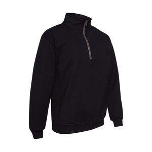 Sudadera de Invierno Personalizada para Hombre con Media Cremallera, 100% Algodón de Alta Calidad, Ecológica, Transpirable, Corte Regular, Manga Larga - Product Image 4