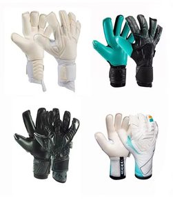 ถุงมือผู้รักษาประตูฟุตบอลมืออาชีพ คุณภาพสูง กันลื่น สำหรับการแข่งขัน สวมใส่สบาย ระบายอากาศได้ดี มีหลายสี - Product Image 6