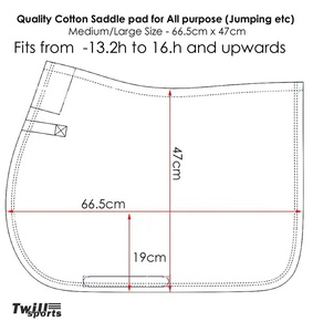 Bonita almohadilla de sillín de salto con estampado GP DR, manta de sillín de Doma con perla, equipo ecuestre equino para carreras de caballos - Product Image 6
