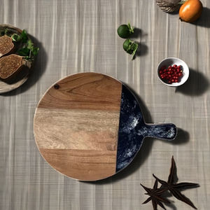 Collection maison planche à fromage en bois résine cuisine coupe blocs à découper pour la maison ou le restaurant - Product Image 1