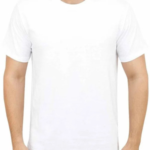 เสื้อยืดคอกลมแขนสั้นผ้าฝ้ายสำหรับผู้ชาย - Product Image 1