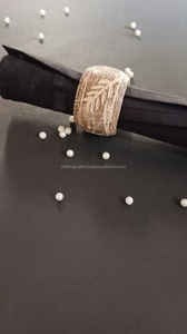 แหวนรองผ้าเช็ดปากไม้แกะสลักทรงกลมสไตล์ยุโรป สง่างาม เป็นมิตรกับสิ่งแวดล้อม  แปลงโฉมประสบการณ์การรับประทานอาหาร - Product Image 5