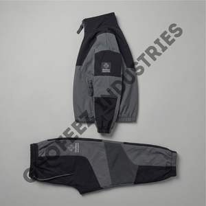 Conjunto de Chaqueta Cortavientos Unisex Resistente al Viento, Ropa de Exterior con Costuras Reforzadas para Servicios Profesionales de Guía - Product Image 3