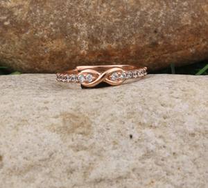 925 Sterling <b>Silver</b> Bezel Setting <b>Ring</b> CZ Brilliant Cut Handmade Classic Boho Dainty <b>Solitaire</b> Certified Jaipur Wedding Party - Product Image 5