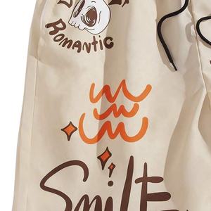 Pantalones cortos informales para hombre personalizables OEM 2025, patrón sólido tejido de alta calidad con cintura elástica y diseño impreso - Product Image 3