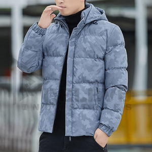 Chaqueta Impermeable para Hombre, 280 GSM, Tela de Poliéster, con Capucha, Cálida y Aislante, para Invierno y Actividades al Aire Libre - Product Image 5