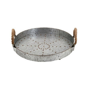 Bandeja de Servicio Galvanizada de Hierro de Primera Calidad, Estilo Decorativo, para Uso en el Hogar, Restaurantes y Bares, Precio Económico - Product Image 2