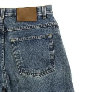 Shorts en jean Y2K pour hommes, coupe droite, longueur genou, style décontracté streetwear, jorts amples, vente en gros, personnalisables OEM - Product Image 2