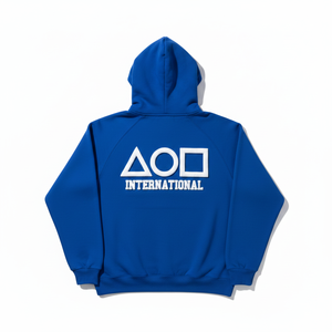 OEM Custom 3D Puff Print Hoodie 500GSM Heavyweight Pigment Dyed Oversized Men Women Boxy Fit Thick Fleece Pullover Sweatshirt - Product Image 4