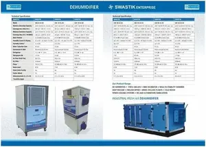 Deshumidificador Industrial Portátil de Acero Inoxidable para Almacenes, Fábricas, Cámaras Frigoríficas y Control de Humedad en la Industria Alimentaria - Product Image 2