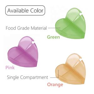 Caja de pastillas de plástico en forma de corazón, HC0700-049 - Product Image 2