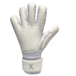 Gants de gardien de but professionnels haute performance en cuir souple respirant antidérapant à doigts entiers avec fermeture auto-agrippante unisexe - Product Image 5