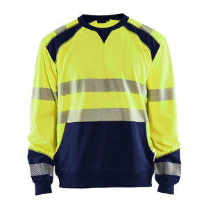 Sweat-shirts de sécurité à manches longues haute visibilité, sweat-shirt réfléchissant haute visibilité, sweat-shirt de travail en polaire de sécurité - Product Image 1