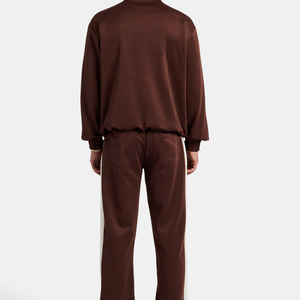 Survêtement de performance pour homme : Veste de sport zippée et pantalon de jogging respirant pour l'entraînement et la course – Vêtements de sport personnalisables en usine - Product Image 2