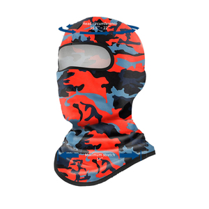 Balaclava personnalisée en polyester avec impression par transfert thermique, coupe-vent, réglable, douce, pour le ski, le cyclisme et les activités de plein air - Product Image 3
