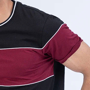 T-shirt pour homme de conception professionnelle fabriqué au Pakistan, vente chaude, respirant, confortable, coupe ajustée, prix bas - Product Image 3