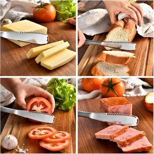 Couteau à beurre froid, trancheur de beurre, râpe à beurre, 2 lames pour la cuisine - Product Image 5