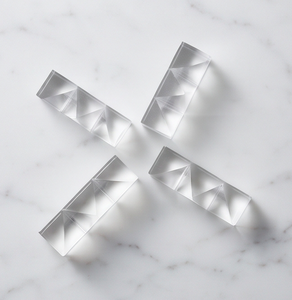 Repose-cuillère en plastique transparent, design géométrique, parfait pour la cuisine et la salle à manger - Product Image 3