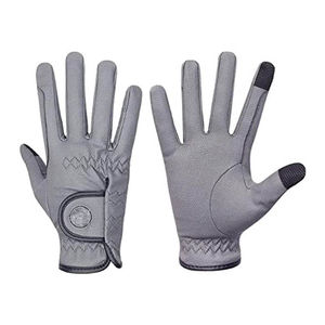 Gants d'équitation en cuir de chèvre 100% véritable, parmi les plus vendus, personnalisés, à doigts complets, haute performance, pour hommes - Product Image 4