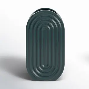 Vase à fleurs en métal design, centre de table luxueux plaqué or pour hôtel et restaurant - Product Image 6