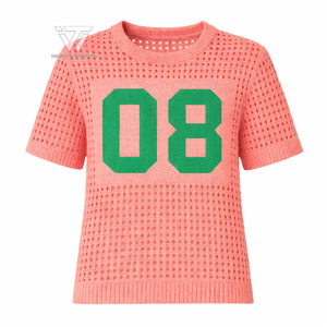 Alpha grec |   Kapa |   Vêtements de la sororité Alpha, jersey de football américain en acrylique tricoté à la main - Product Image 1