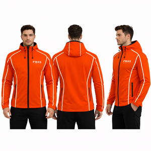 Chaqueta Cortavientos Reflectante Personalizable para Hombre, Impermeable y Ligera, con Cambio de Color, Venta al Por Mayor B2B - Product Image 4