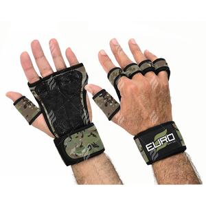 ถุงมือออกกำลังกายนีโอพรีนขายส่ง สำหรับการฝึกความแข็งแรงและการยกน้ำหนัก พร้อมแผ่นรองระบายอากาศ รองรับข้อมือ และให้ความรู้สึกสบาย - Product Image 1